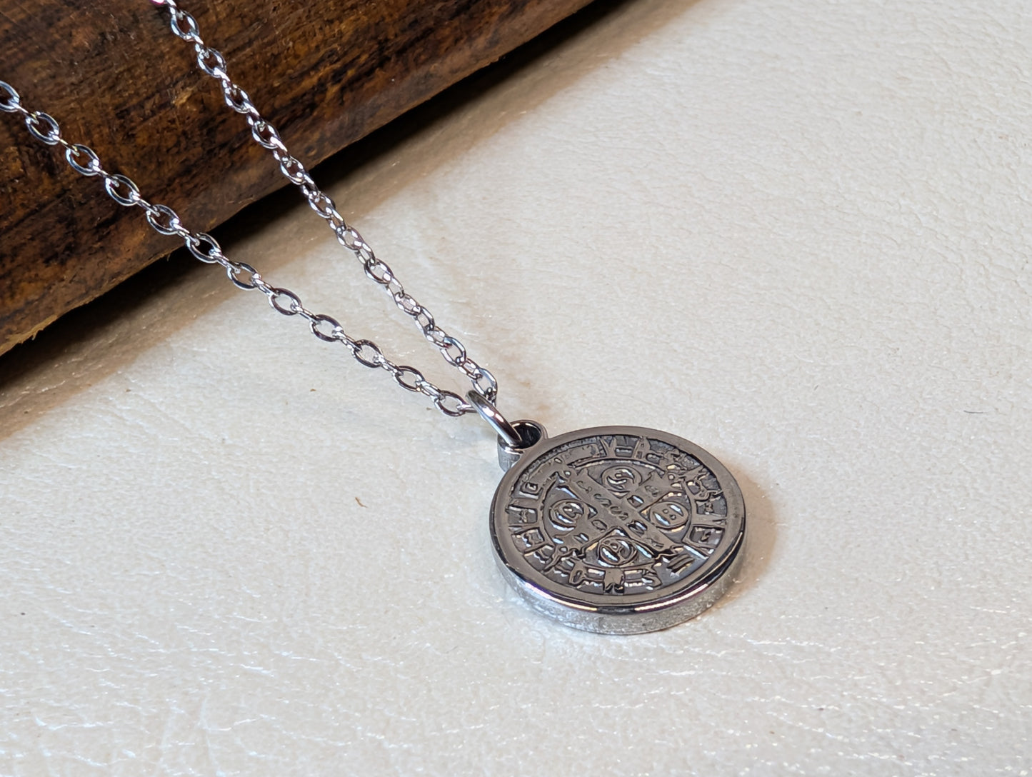 St. Benedict Small Medal Necklace