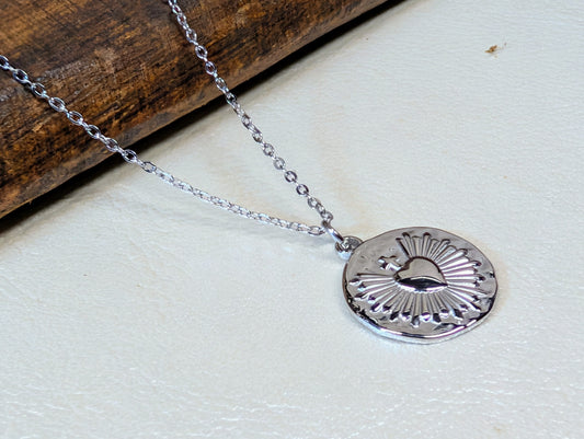 Sacred Heart of Jesus Necklace