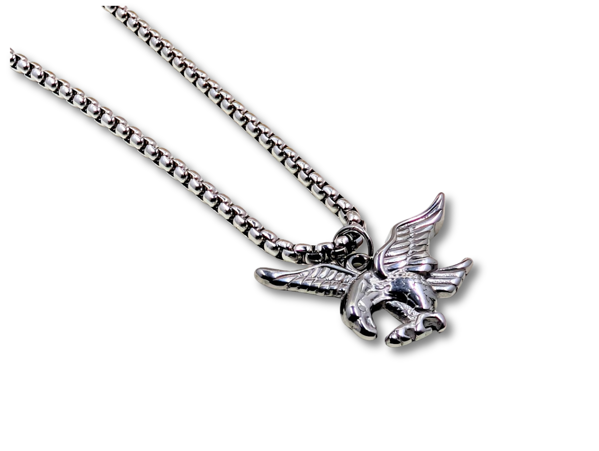 St. John the Apostle Eagle Necklace