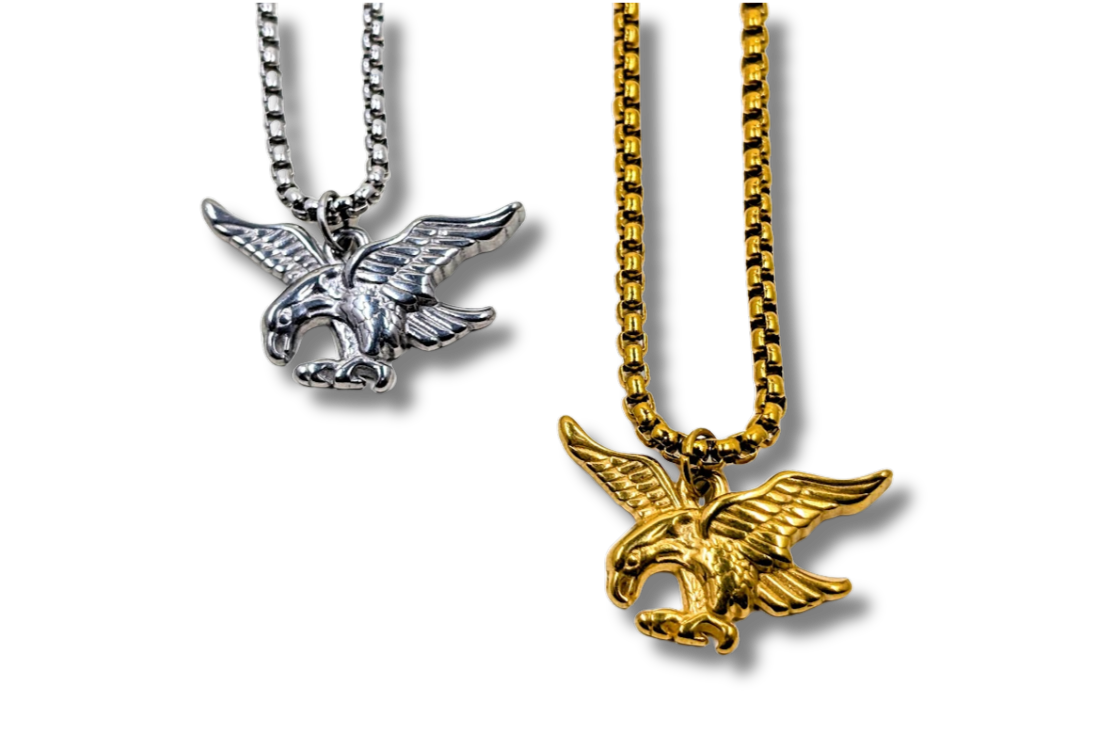 St. John the Apostle Eagle Necklace