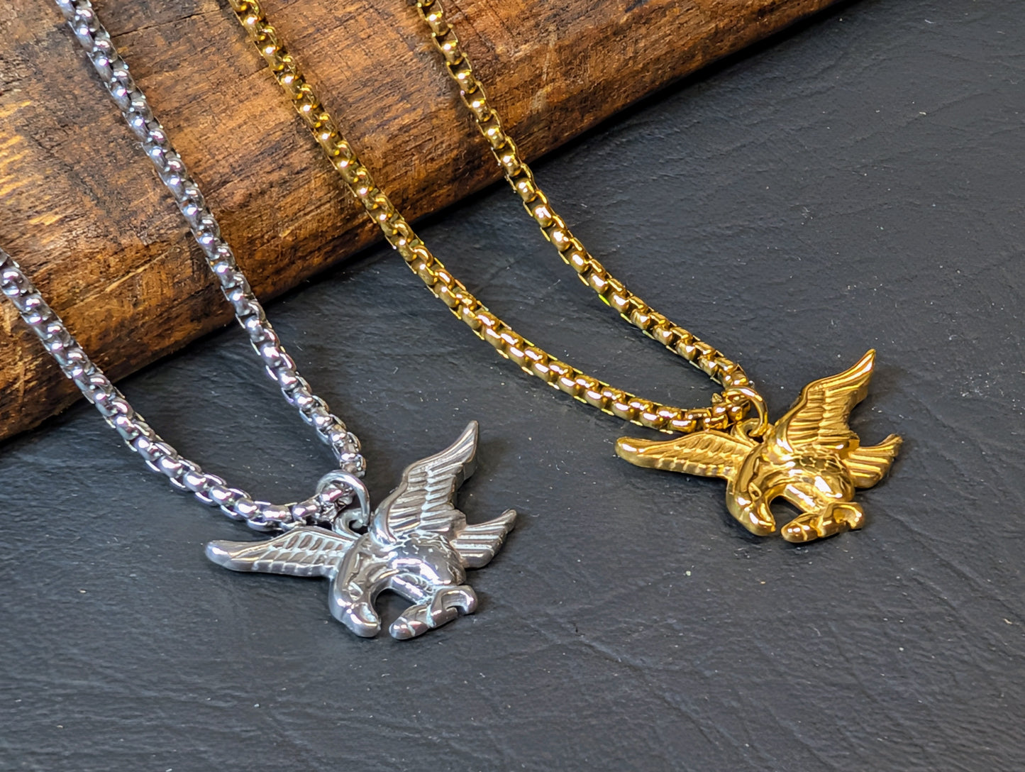 St. John the Apostle Eagle Necklace