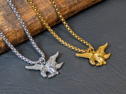 St. John the Apostle Eagle Necklace