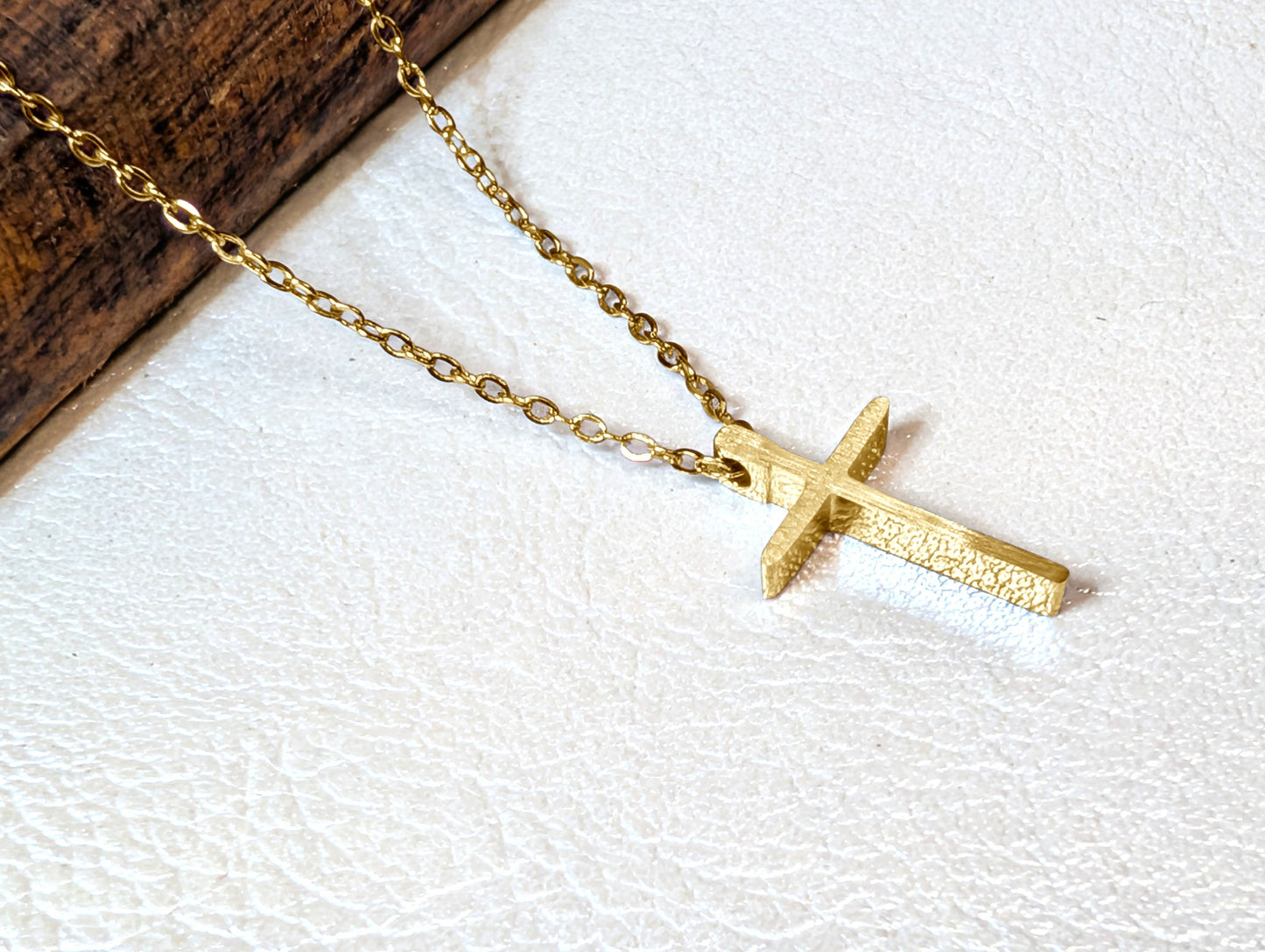 Thin Cross Necklace